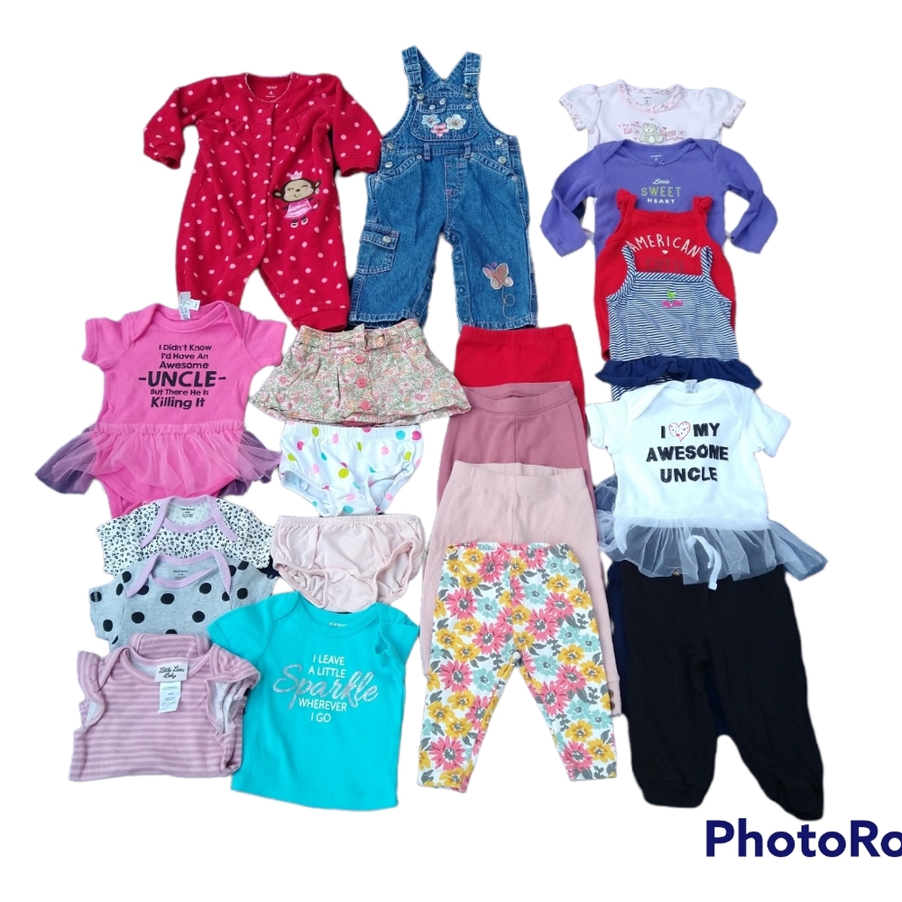 Girl's 20 piece! 6-9 month Lot